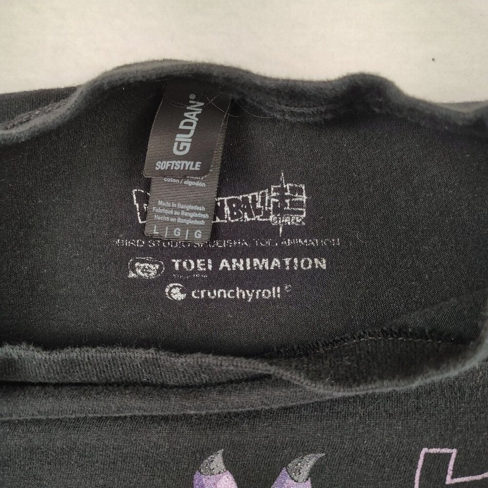 Dragon Ball Z Beerus Black Graphic T Shirt Sz L - Picture 4 of 9